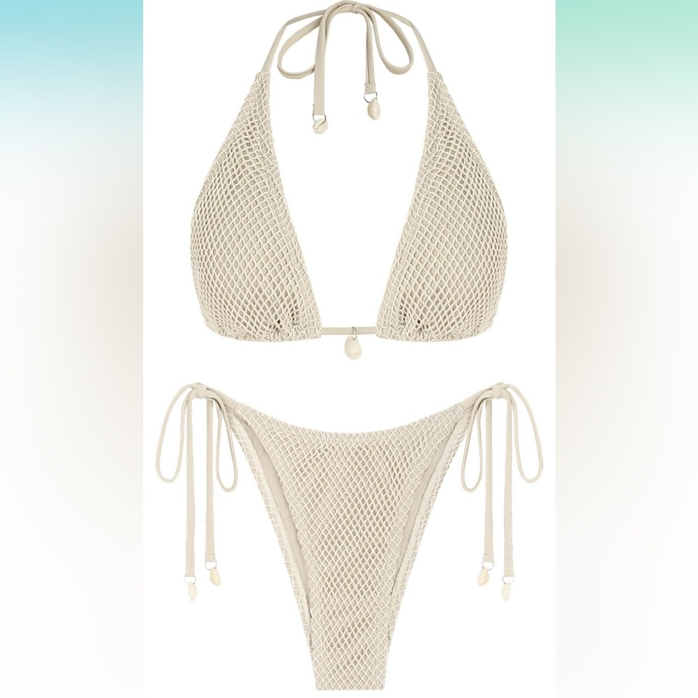 Mesh Shell Bikini